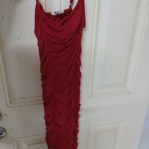 Red dress